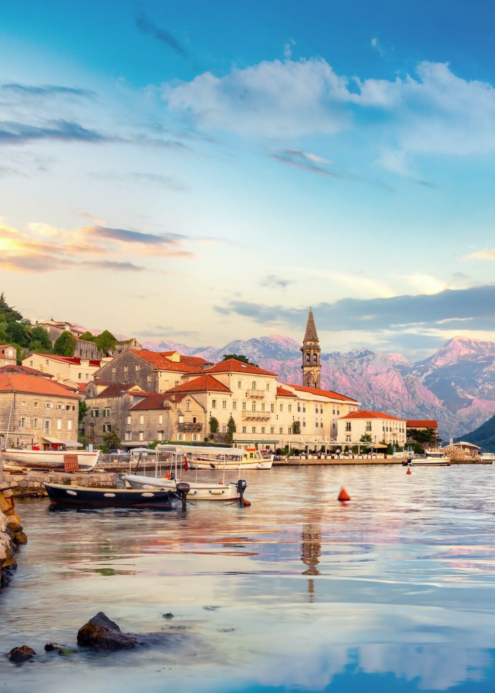 City and bay of Kotor