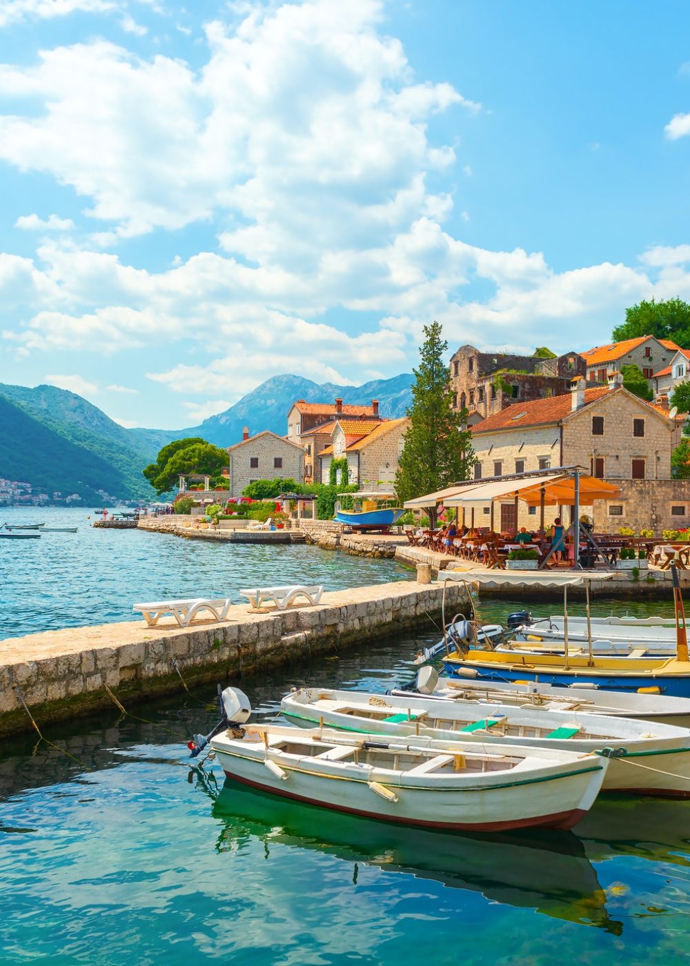 City Perast Montenegro